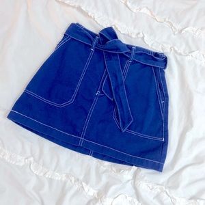 *Crisp Royal Blue Skirt* (with pockets)
